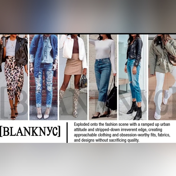 BLANK NYC MOTO JACKET VEGAN LEATHER RUM RASIN SZ LARGE Great Condition! - Picture 15 of 15